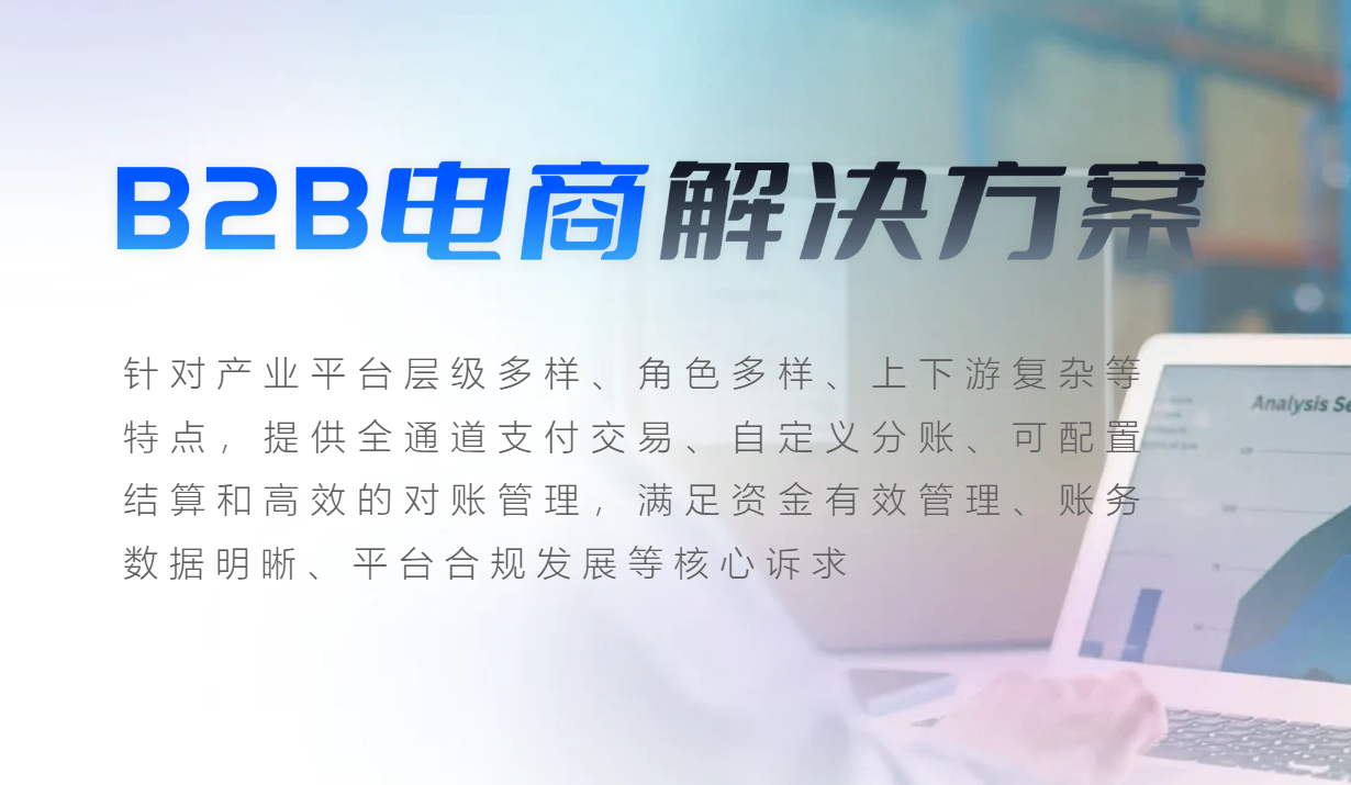 B2B电商支付解决方案